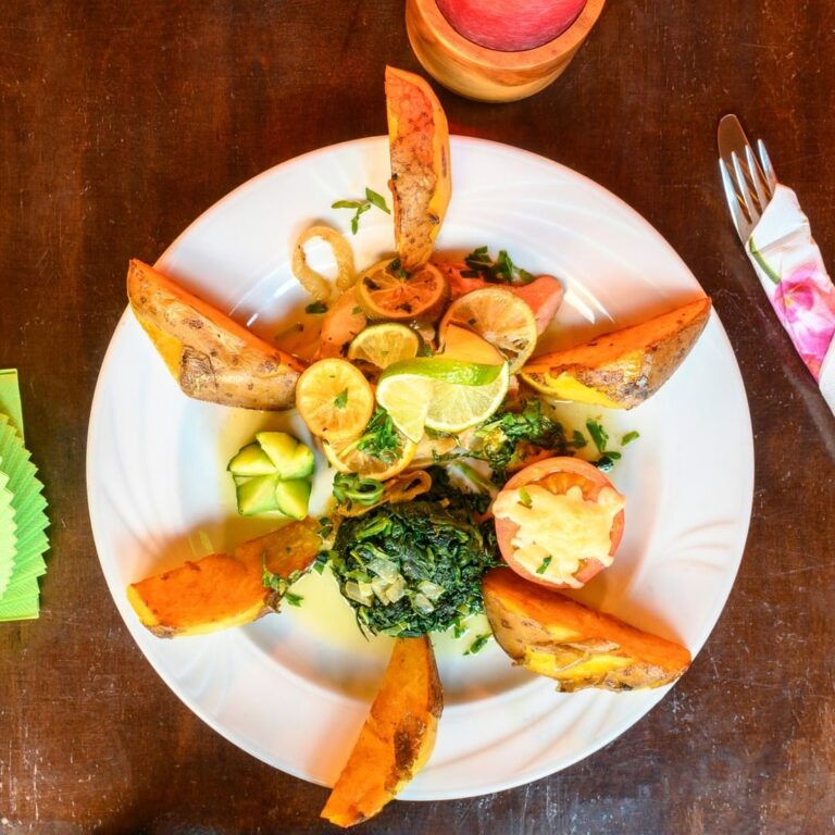 Kartoffeln und Spinat