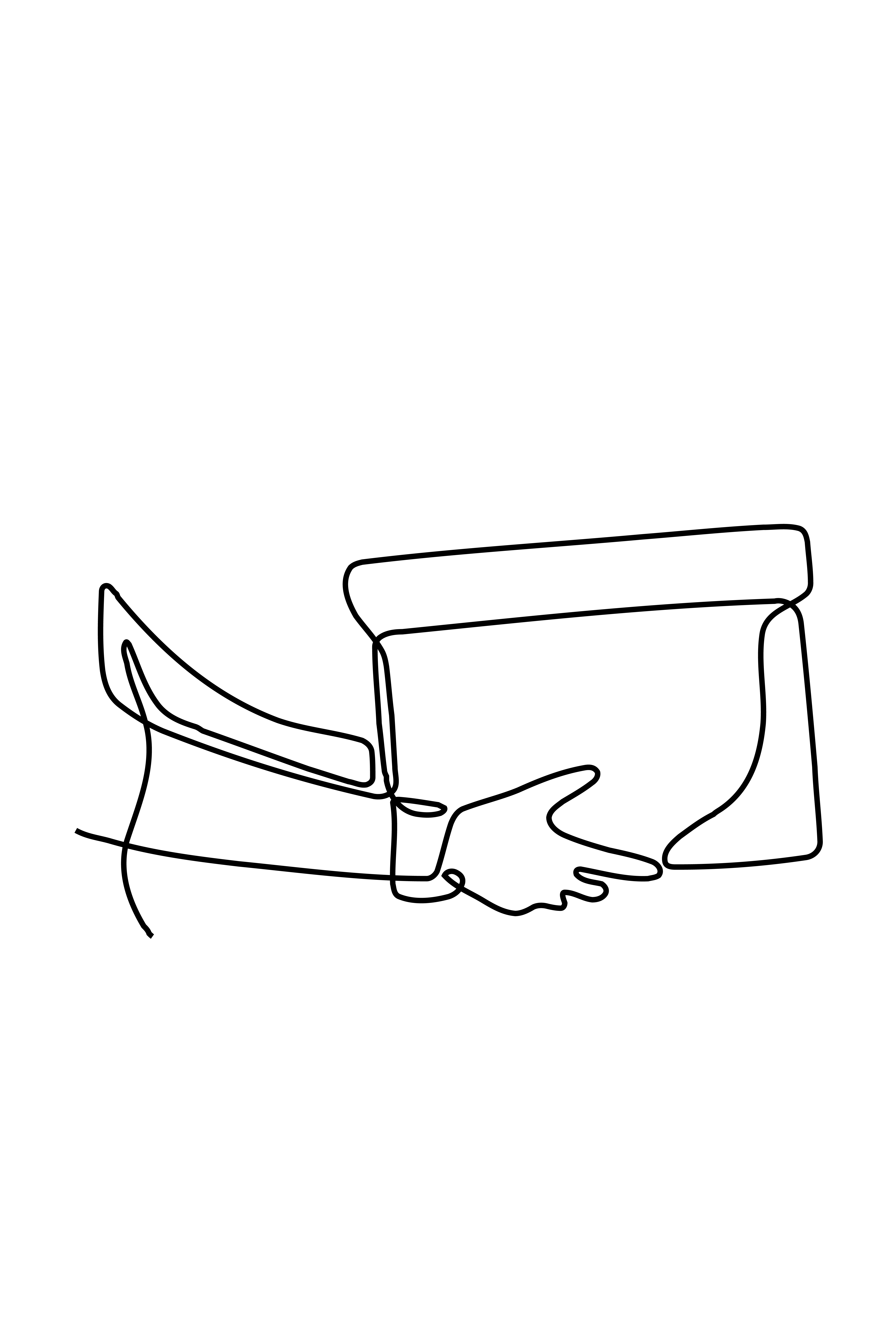 Bild von Lieferung in Lineart-Stil